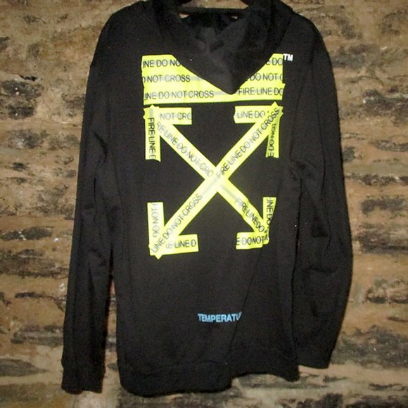 off white hoodie do not cross